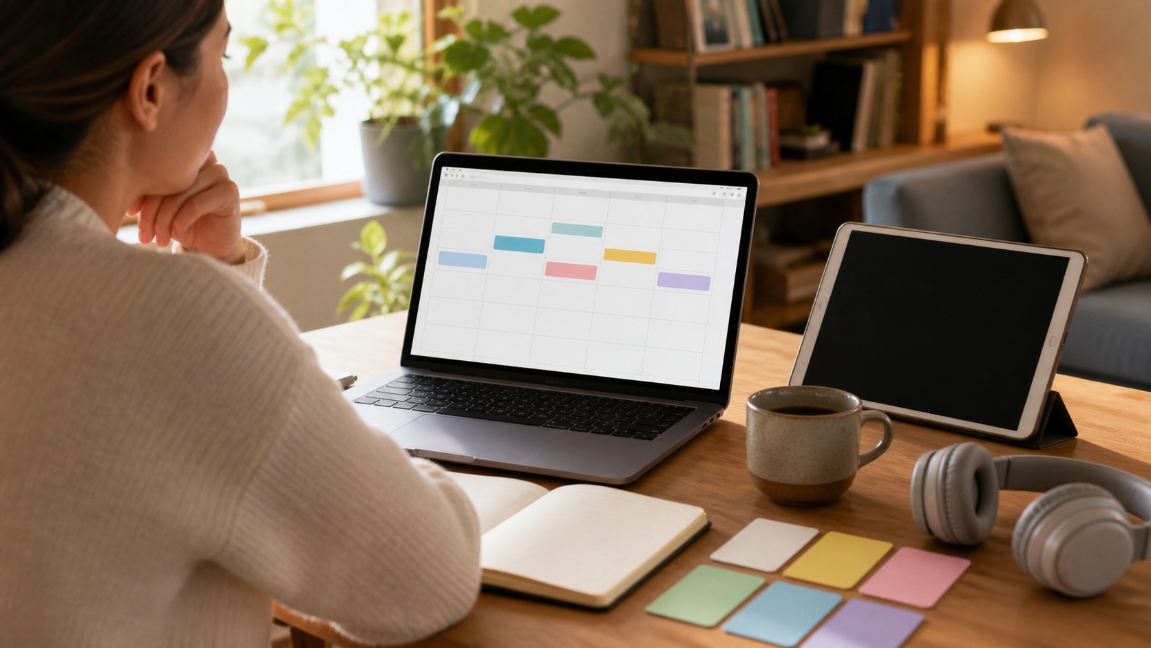 Online learning scene for how to build a lifelong learning habit that actually sticks