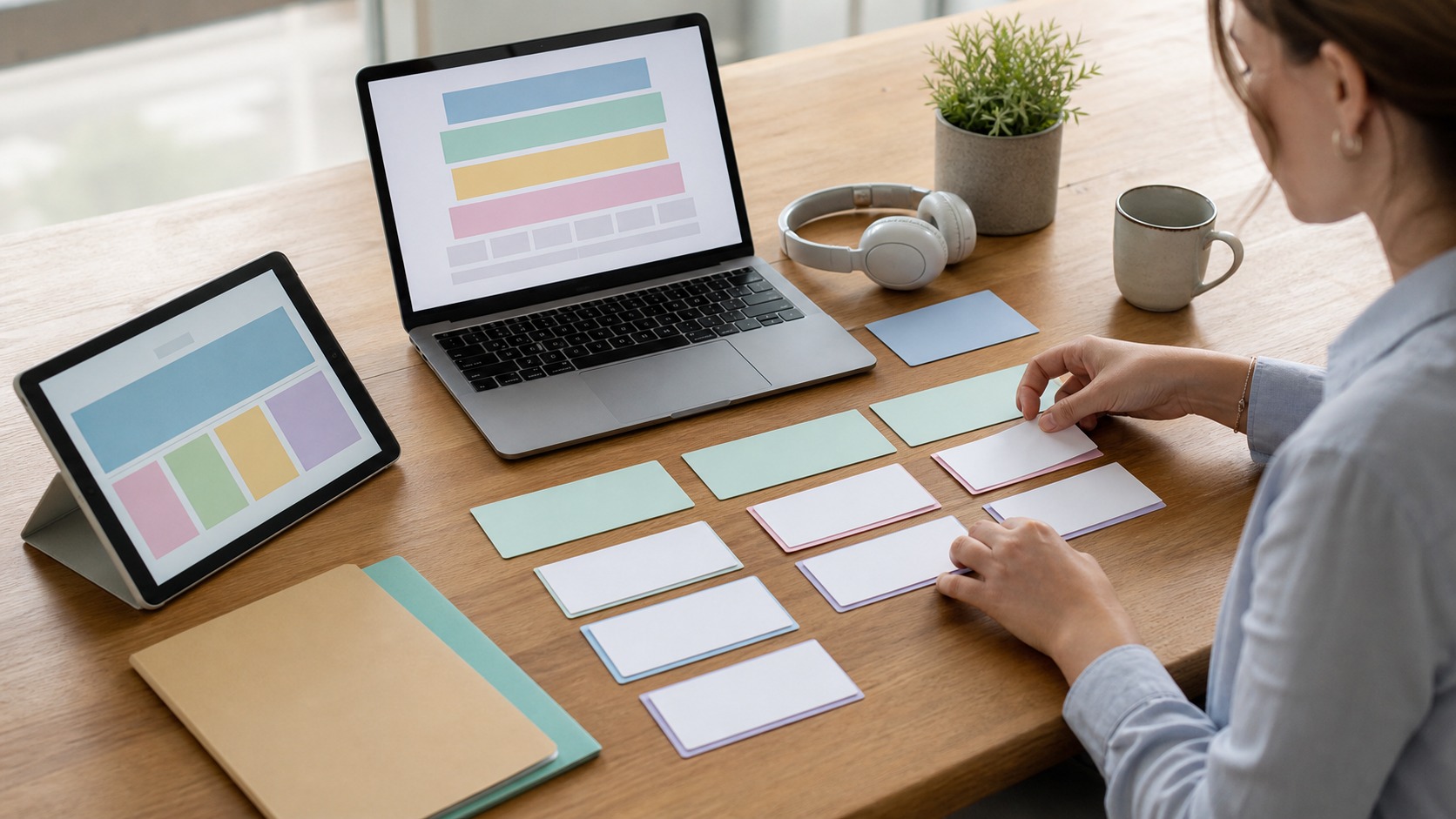 Online learning scene for the essential parts of a strong curriculum framework