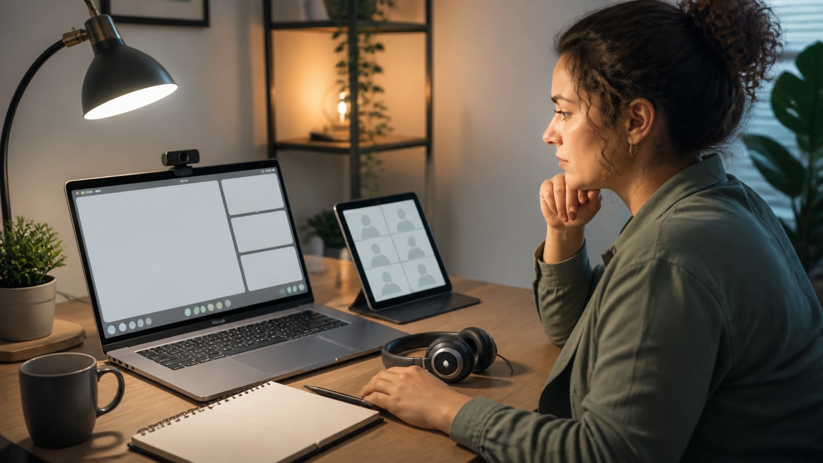 Online learning scene for why education philosophy matters in modern online learning