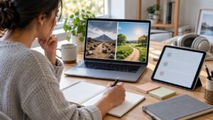 Online learning scene for fixed mindset vs growth mindset: what learners need to know