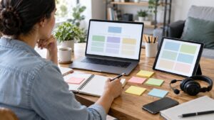 Online learning scene for how curriculum frameworks improve online learning design