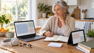 Online learning scene for how to become a lifelong learner: practical steps for any age