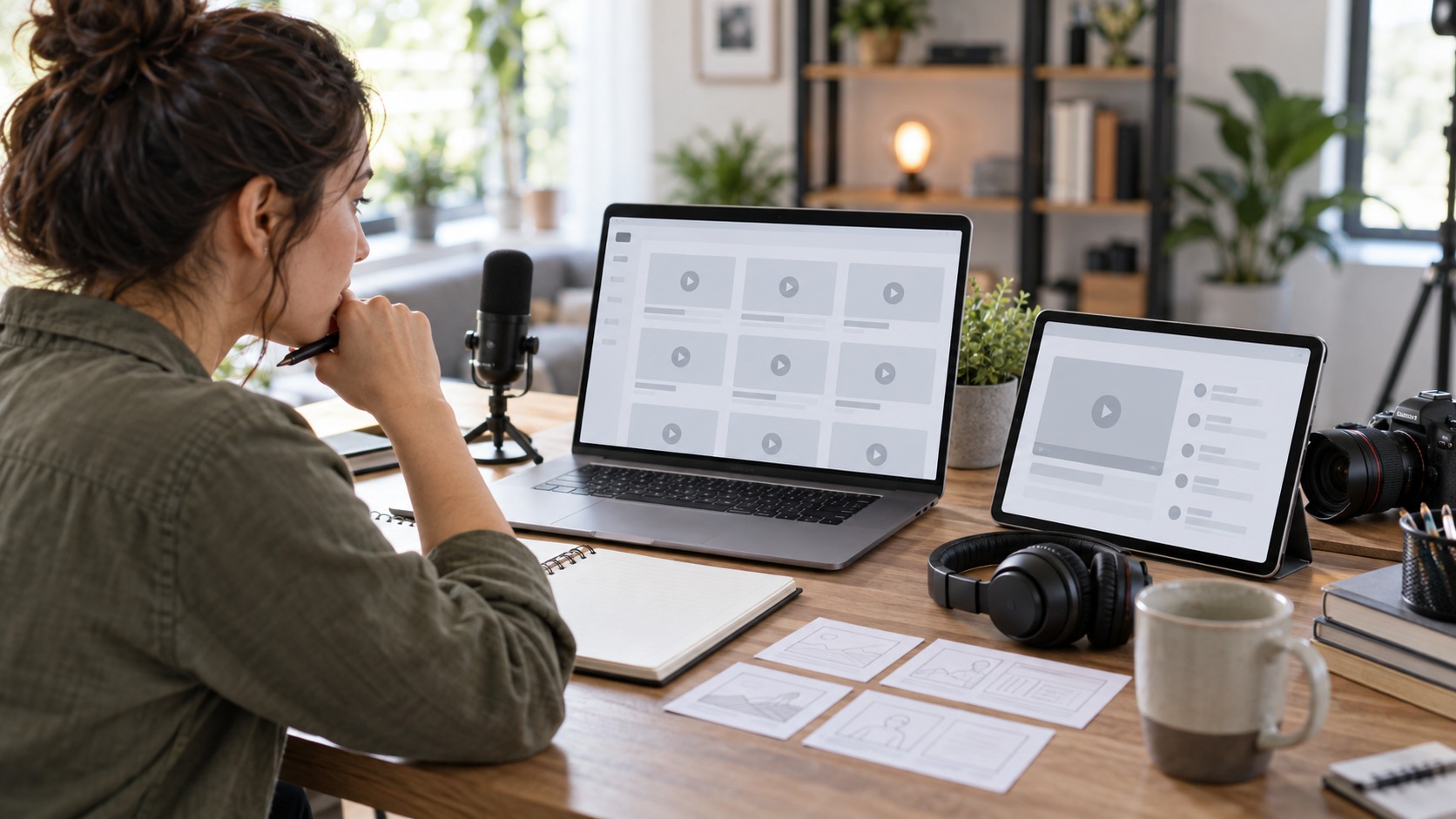 Online learning scene for how to choose the best video learning platform for your online course