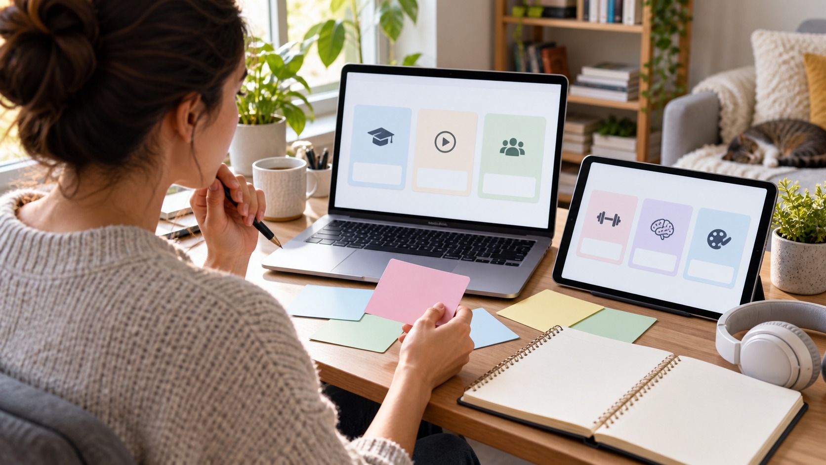 Online learning scene for how to find the best learning method for you