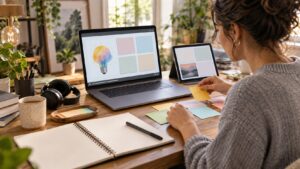 Online learning scene for the science of creativity: where extraordinary ideas come from