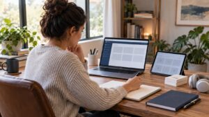 Online learning scene for what is an online master's degree? how graduate programs work online