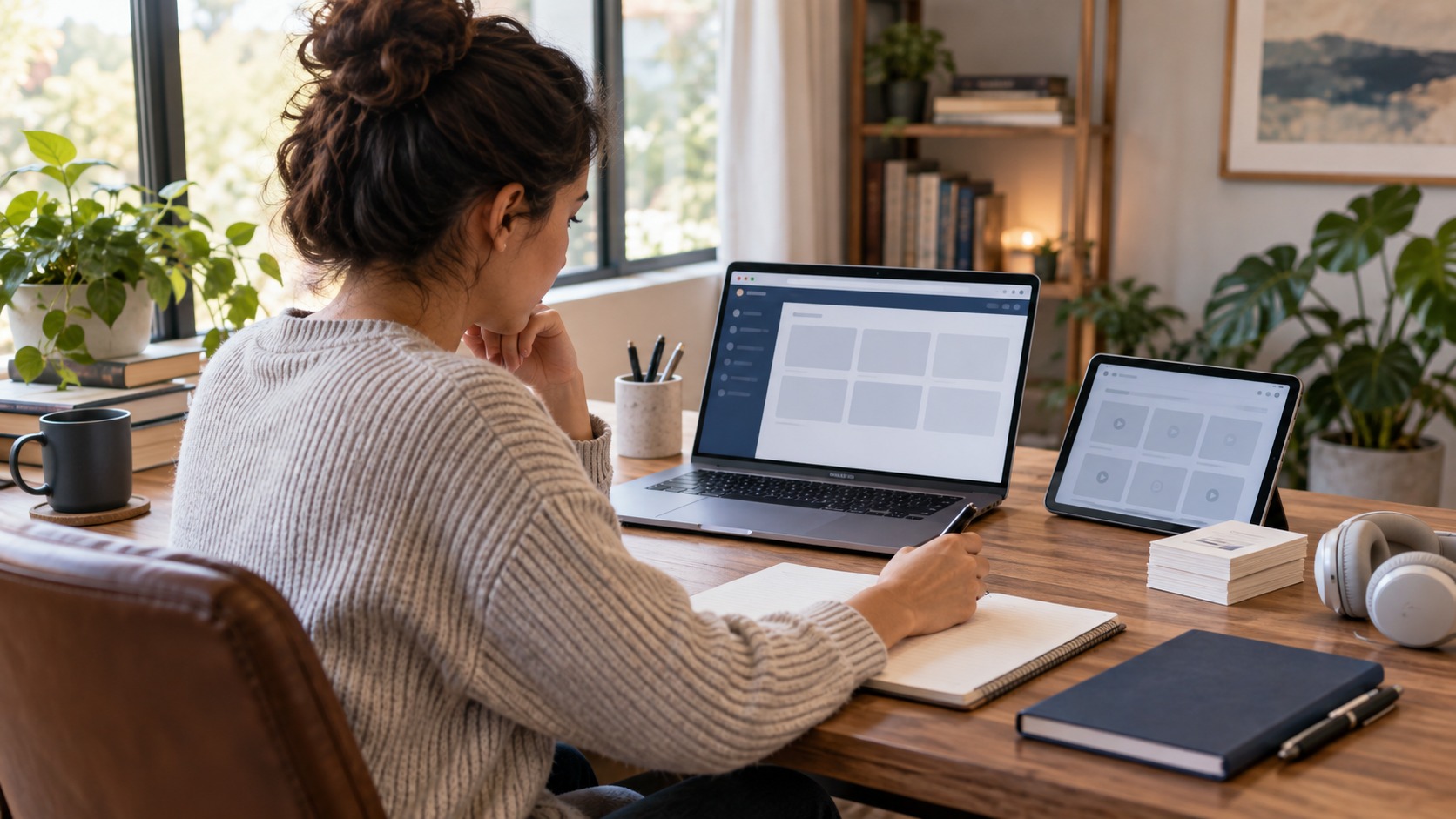 Online learning scene for what is an online master's degree? how graduate programs work online